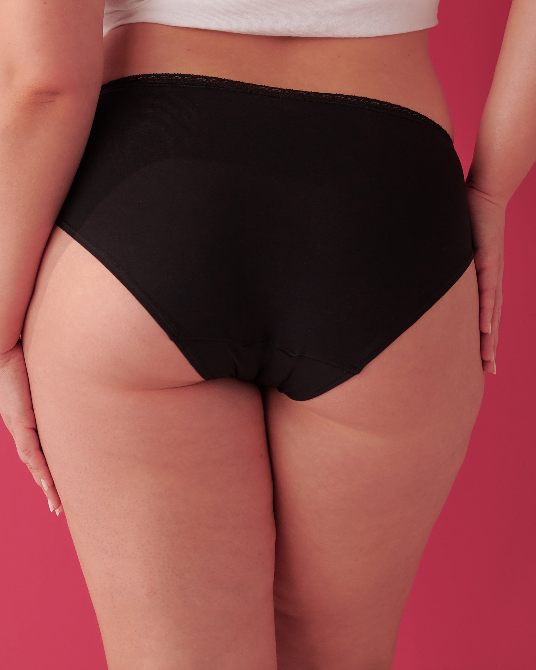 Hiphugger Cotton Period Panty by Newex - Peach